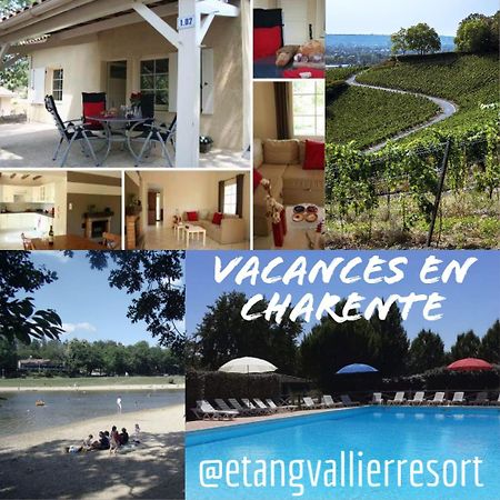 Etang Vallier Resort Brossac Exterior foto