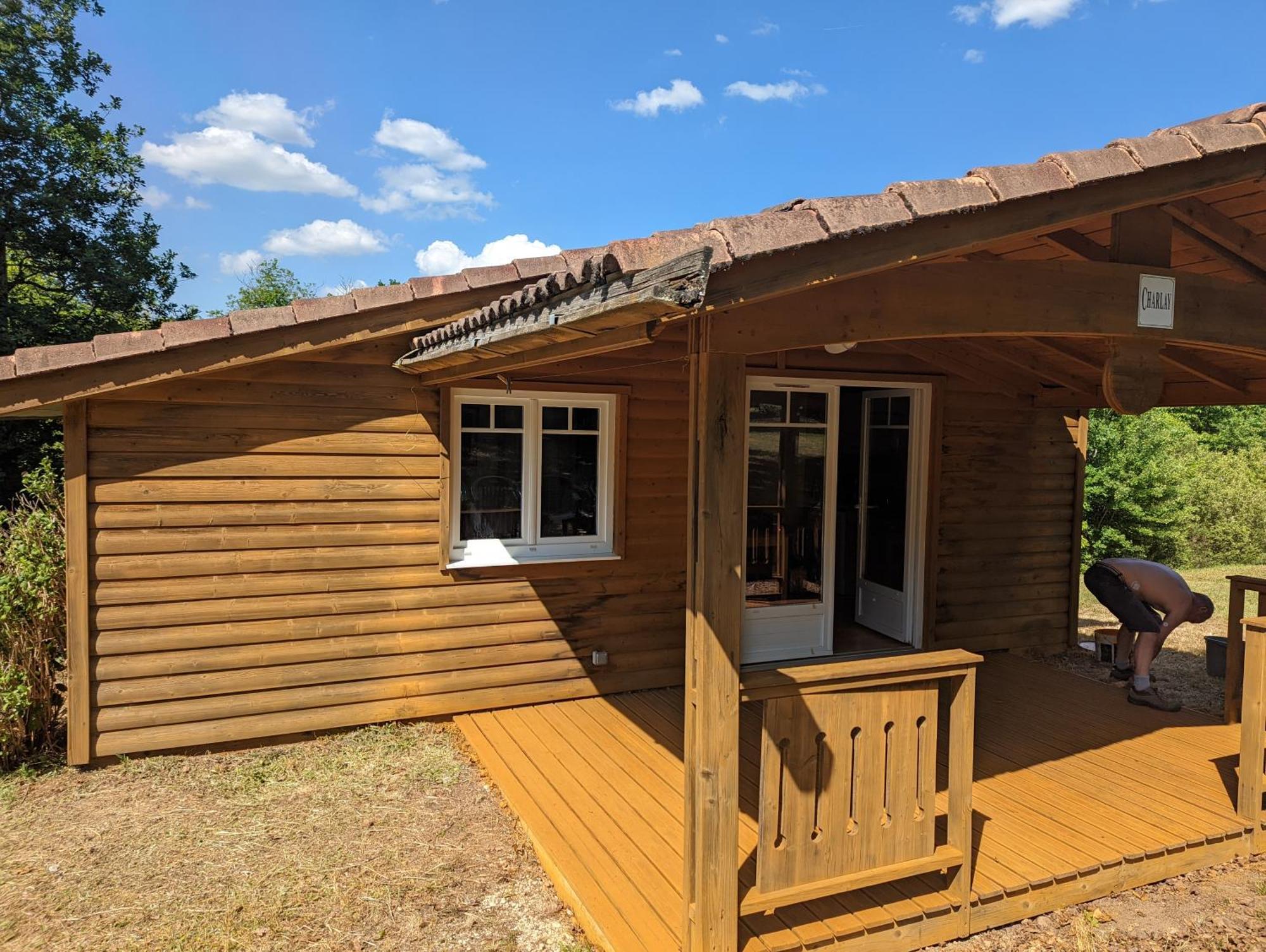 Etang Vallier Resort Brossac Exterior foto